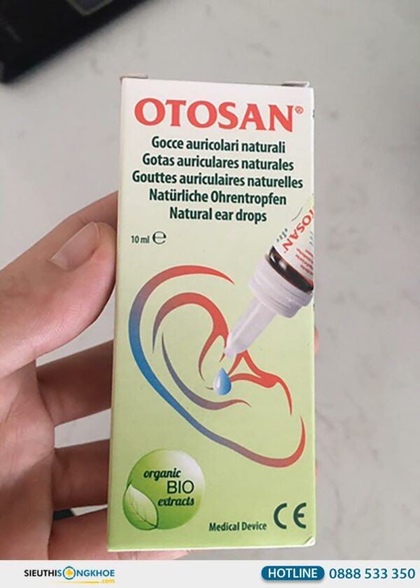 Otosan Natural Ear Drops {220.000đ} Hỗ Trợ Làm Sạch Tai