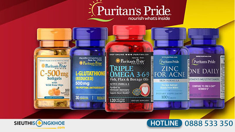 Một số thành quả nổi tiếng của thương hiệu Puritan’s Pride