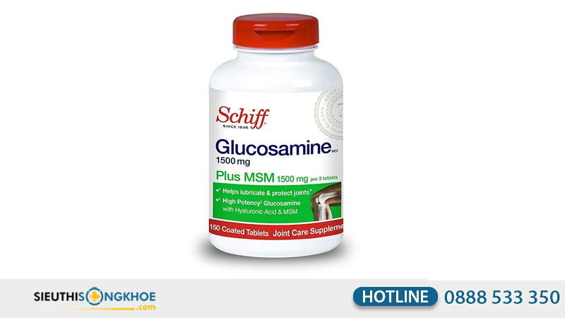 Viên uống bảo vệ xương khớp Schiff Glucosamine 2000mg