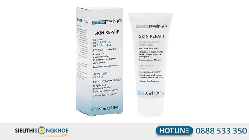Skin Repair – Kem bôi trị viêm da, giúp da luôn mịn màng đến từ Ý