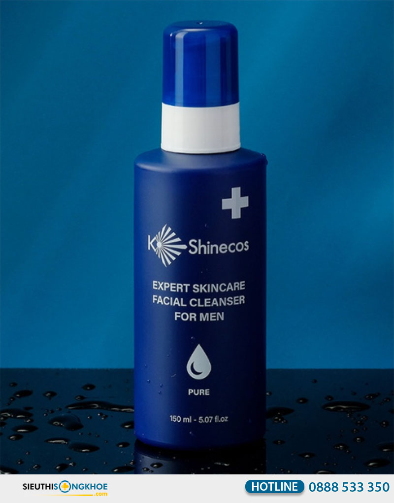 k shinecos expert skincare facial cleanser for men