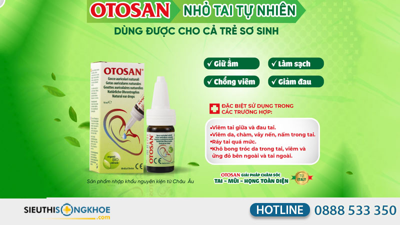 Sản phẩm Otosan Natural Ear Drops sẽ có những ưu và nhược điểm riêng