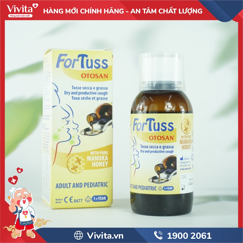 Vivita cung cấp siro ho Fortuss Otosan Cough Syrup chính hãng, giá tốt