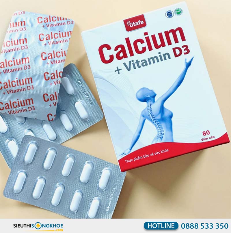 calcium + vitamin d3 titafa có dùng cho trẻ em không