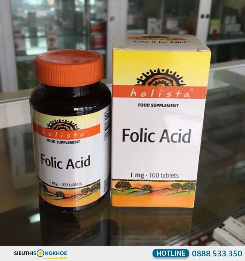 folic acid holista có tốt không