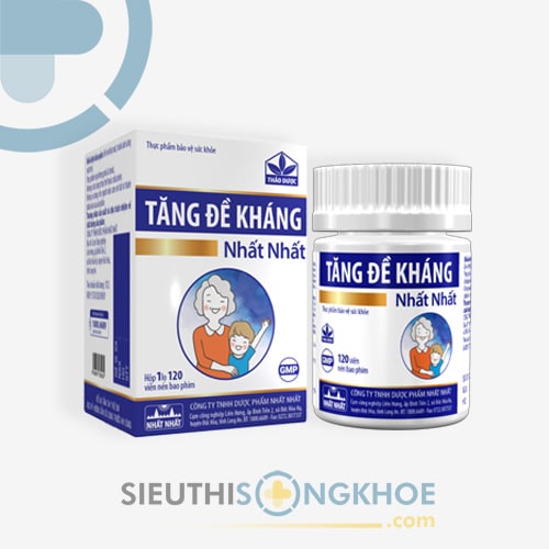 Tăng Đề Kháng Nhất Nhất Hỗ Trợ Bảo Vệ Sức Khoẻ Cho Trẻ Nhỏ Hộp 120 Viên