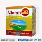 Vitamin 3B Phúc Vinh Hỗ Trợ Bổ Sung Vitamin Nhóm B Hộp 100 Viên