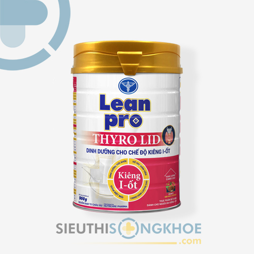 LeanPro Thyro Lid Hỗ Trợ Cải Thiện Chứng Cường Giáp Hộp 900g
