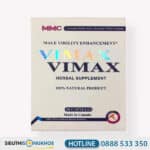 Vimax Hỗ Trợ Tăng Kích Thước Dương Vật & Sinh Lý Nam Hộp 60 Viên