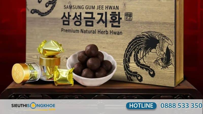 Thông tin tổng quan về An Cung Ngưu Hoàng Hoàn Samsung Gum Jee Hwan