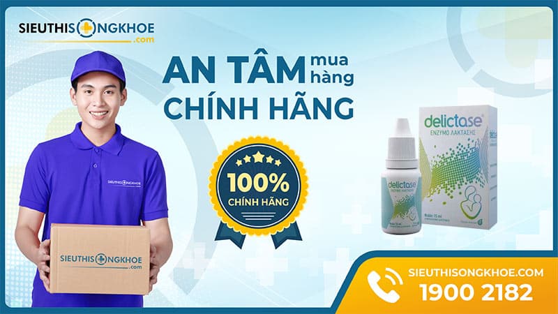 delictase oral drops chính hãng