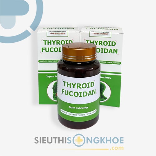 Thyroid Fucoidan Hỗ Trợ Giảm Nguy Cơ U Tuyến Giáp & Bướu Cổ Hộp 60 Viên